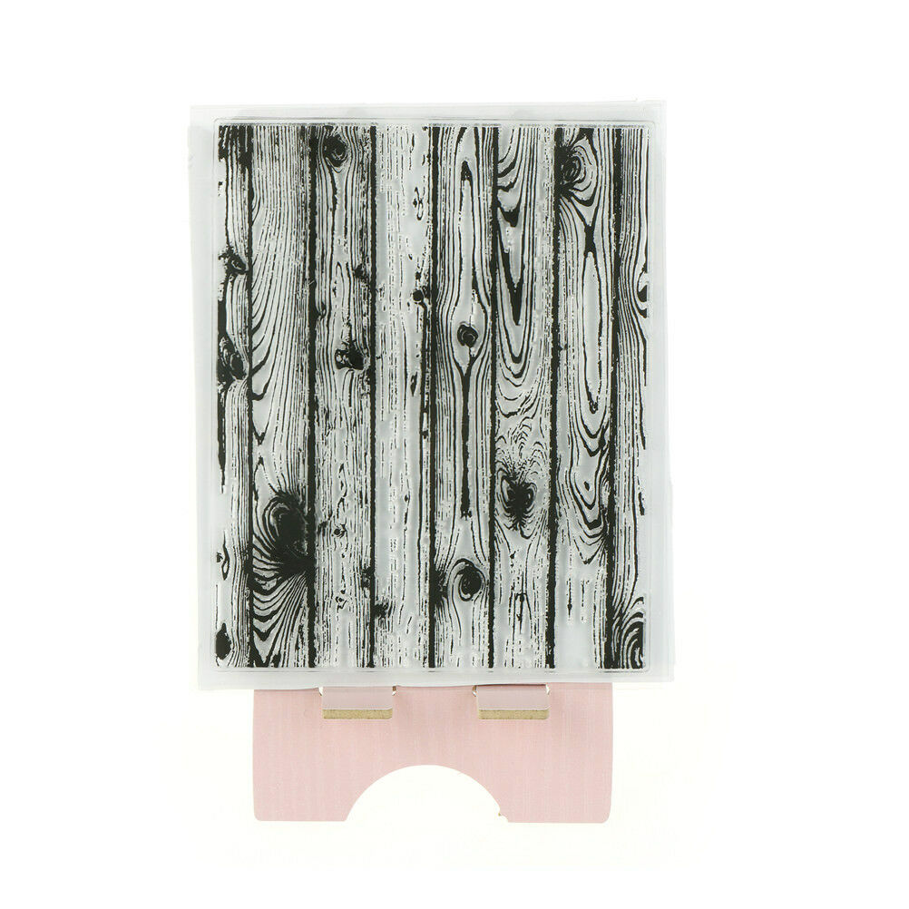 Vivid Wood Flooring Pattern Stamp Seal Scrapbooking Card Making Photo Albu.l8