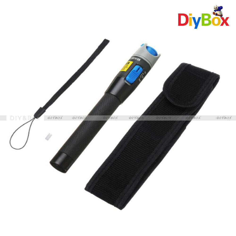 1mW 5km Plastic Fiber Optic Visual Fault Locator With 2.5mm LC/FC/SC/ST Adapter
