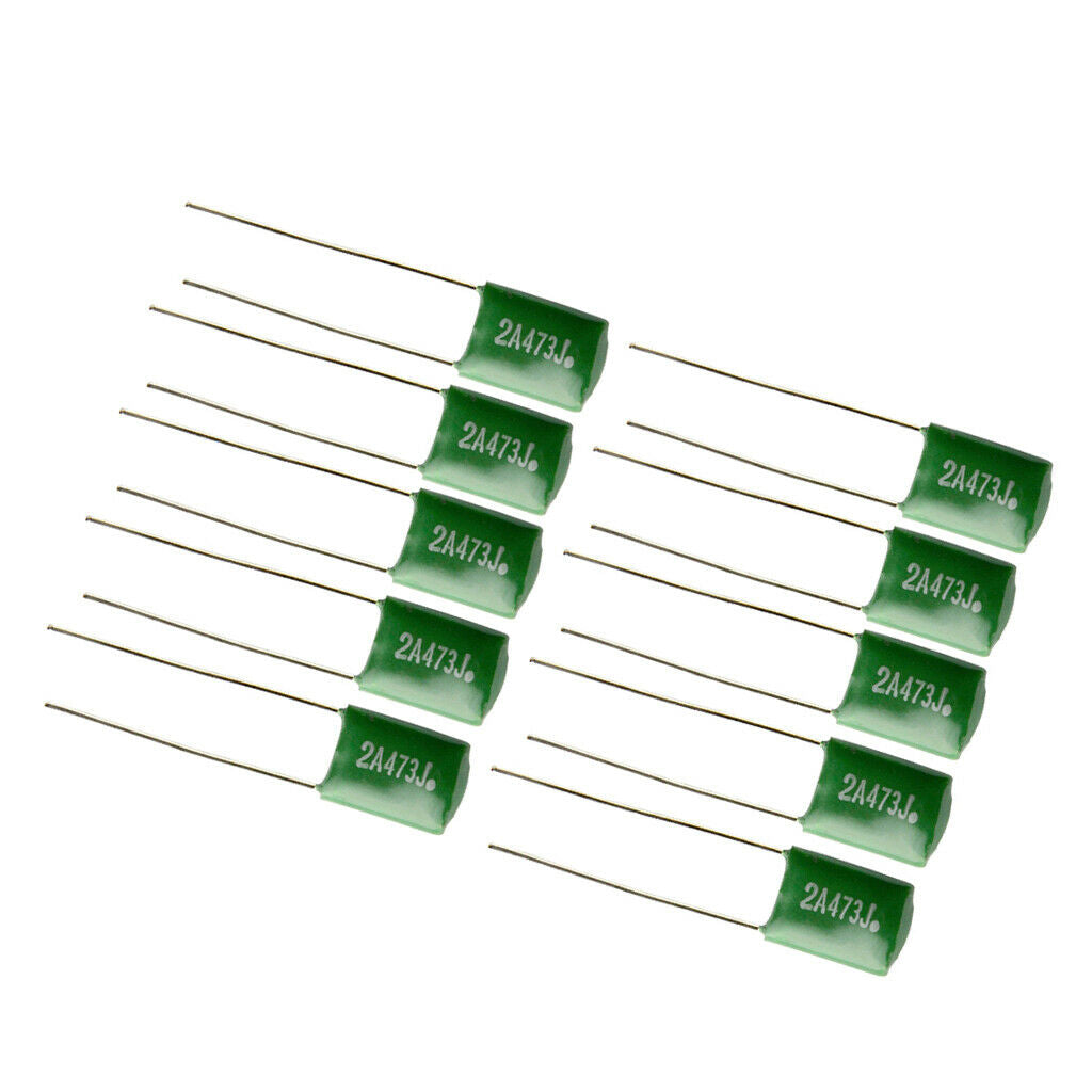 10 Pieces Capacitors for Durable Electric Guitar Exquisite Design