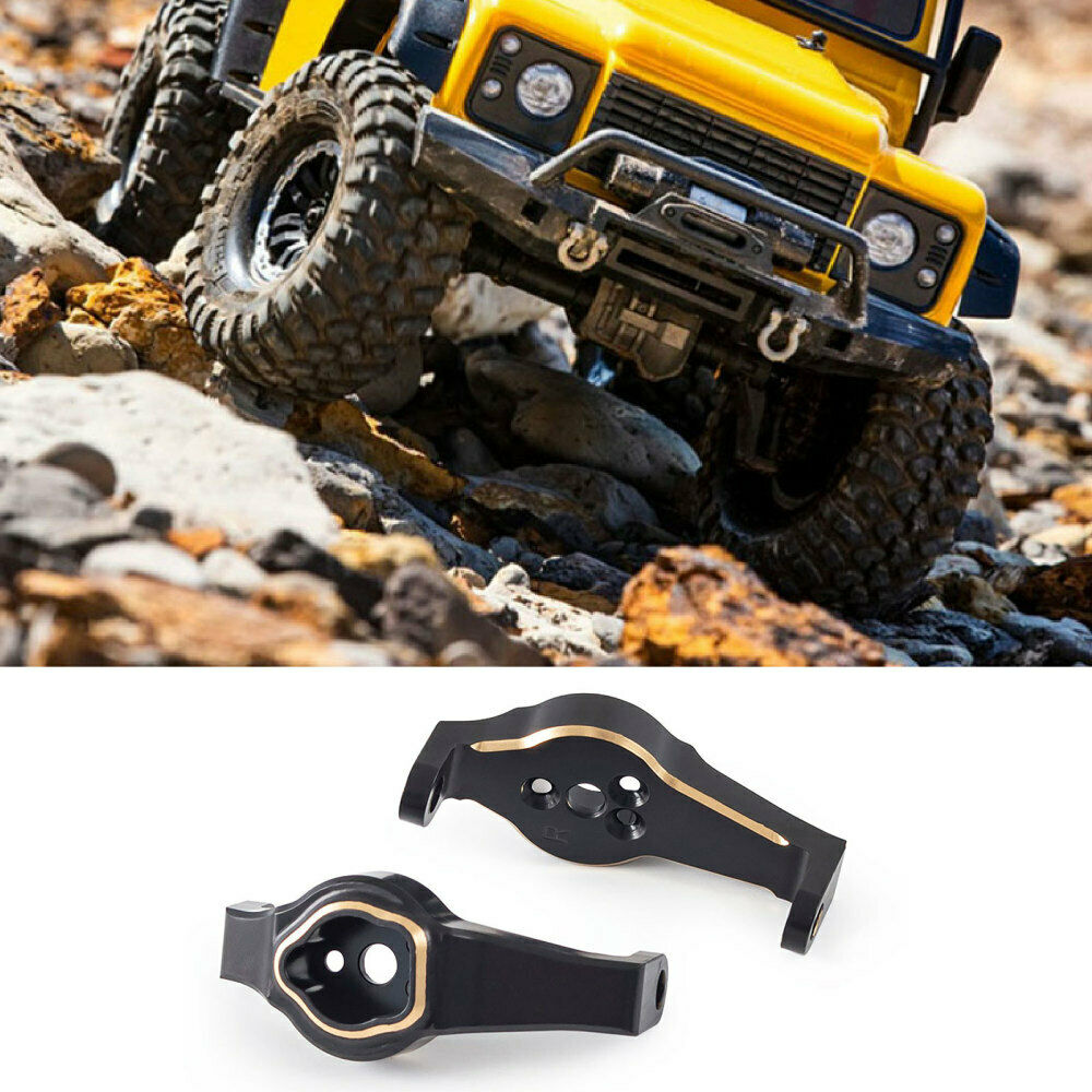 pair Brass C-Hub Carrier Upgrade Part for Traxxas TRX4 1/10 RC Crawler
