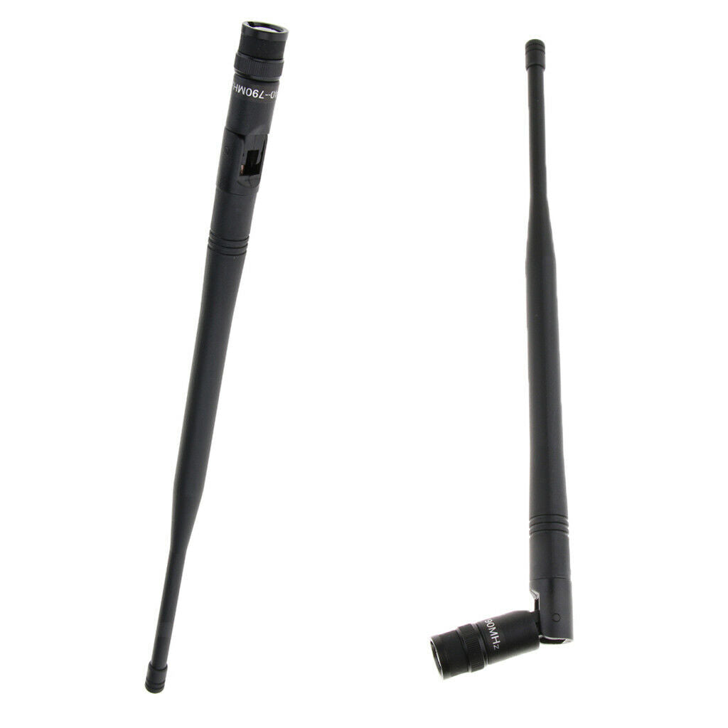 2xPlastic BNC UHF Microphone Antenna Connector Signal Line Wireless