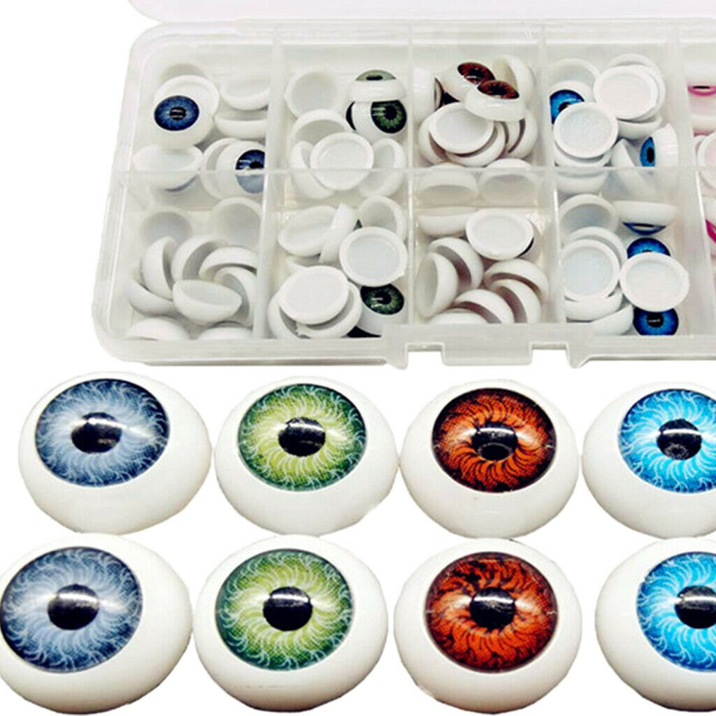 Plastic 12mm Safety Eyes for Stuffed Toys Crochet Projects Making Parts