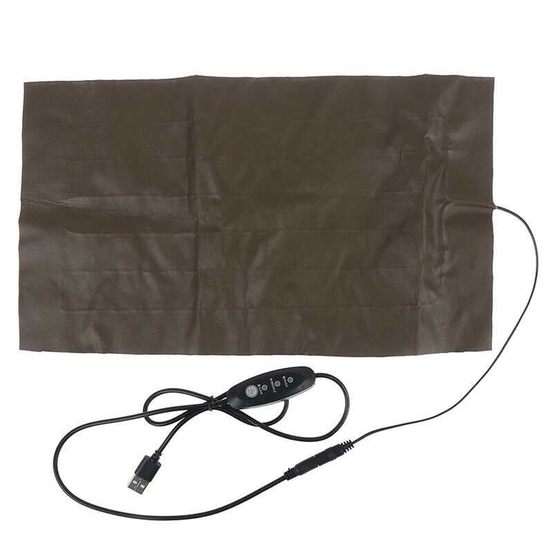 20x35cm 5V 2A USB Pet Warmer Pad Heating Seat Electric Cloth Heater Adjusts1 Pb
