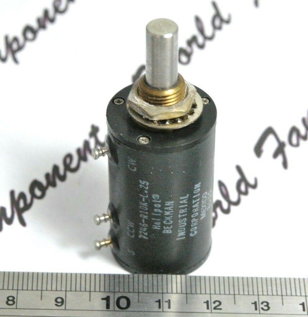 1pcs - BECKMAN Heliopt 7246-R10K-L.25 7246R10KL.25 10K Potentiometer