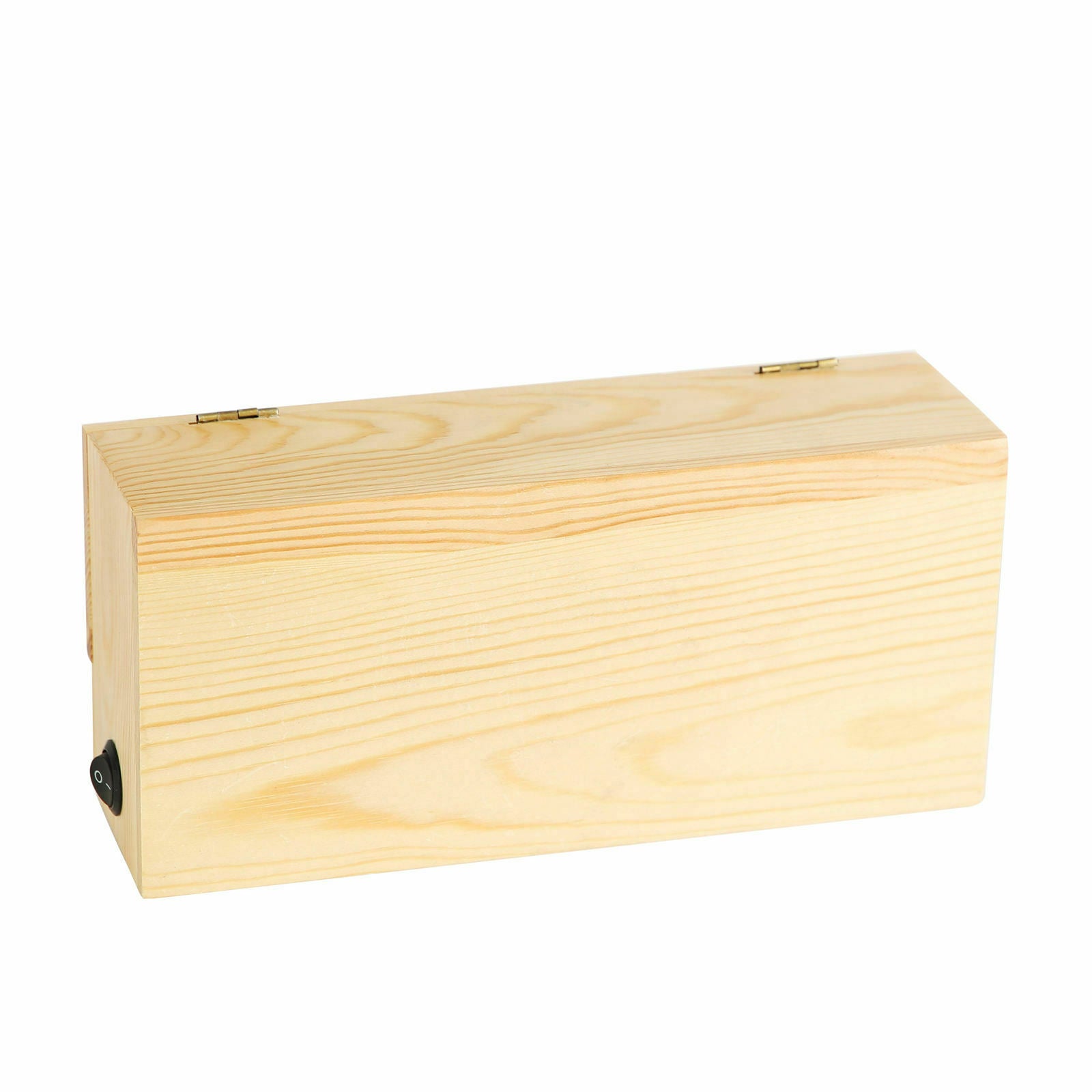 Wooden Electronic Useless Box Desk Decor Rechargable for Kids Children