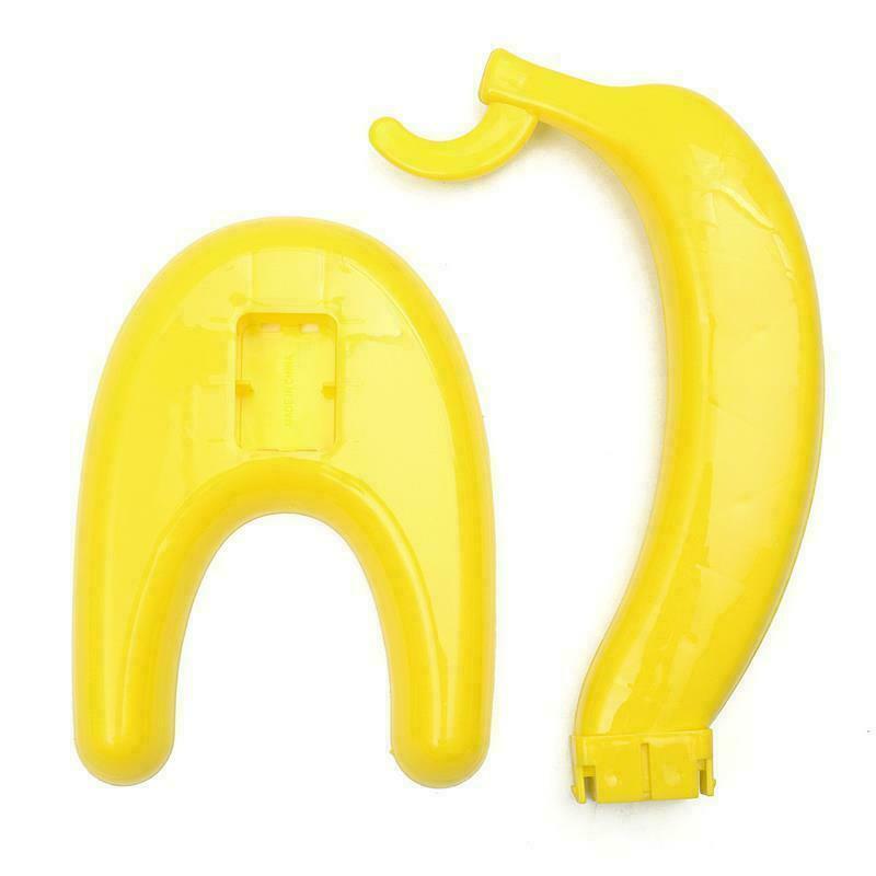 Multi-functional Banana Display Stand Hook Tray Storage Holder Durable Rack Home