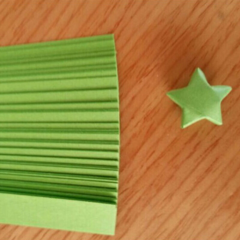 240X Folding Paper Origami Lucky Star Paper Strip Ribbons Craft Best Wish .l8