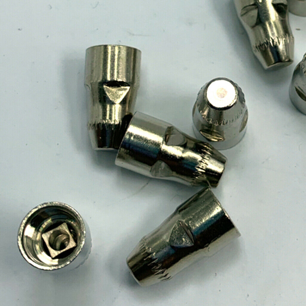 10pcs P80 Plasma Cutter Nozzle Electrode for Plasma Cutting Torch Parts B