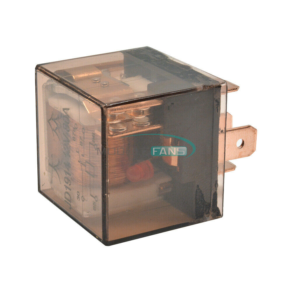 New DC 12V 80A 1NO 1NC SPDT 5 Pins Green Indicator Light Truck Car Relay