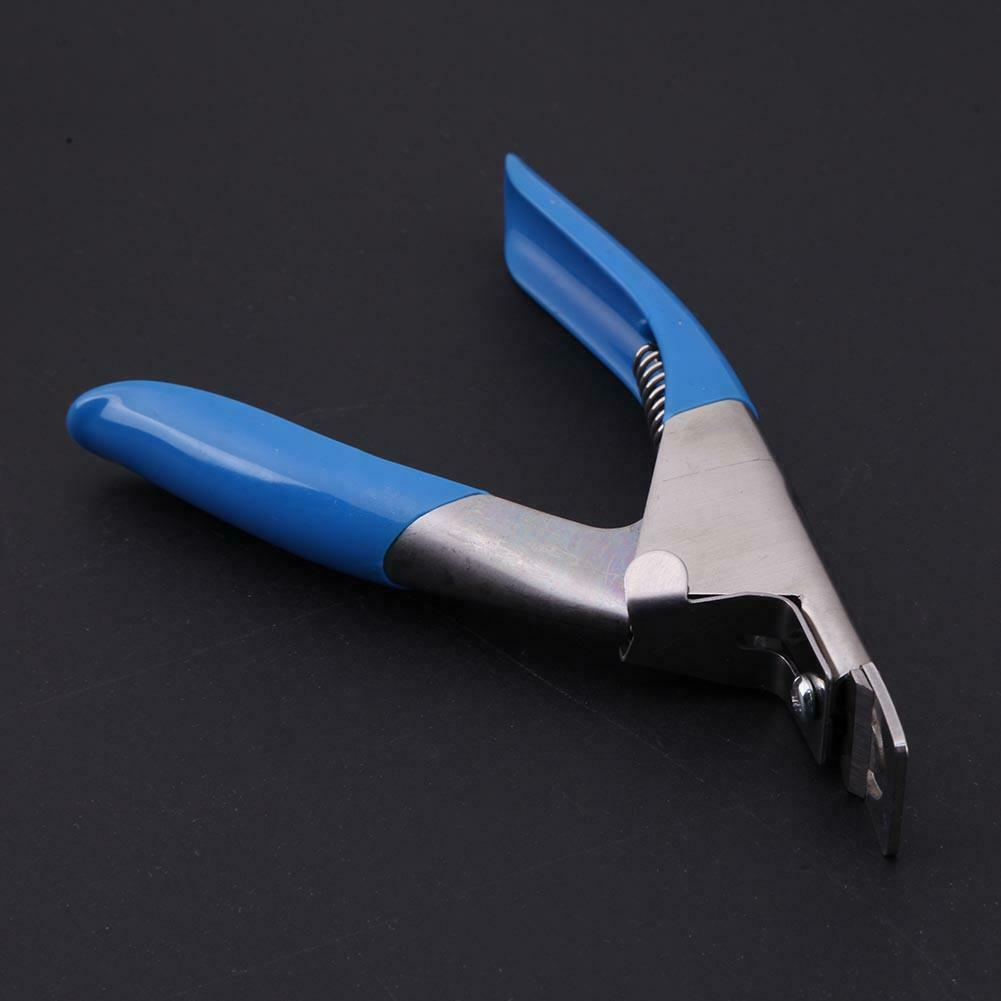 Stainless Steel Nail Clipper Acrylic Gel False Nail Tips Edge Cutter Tools @