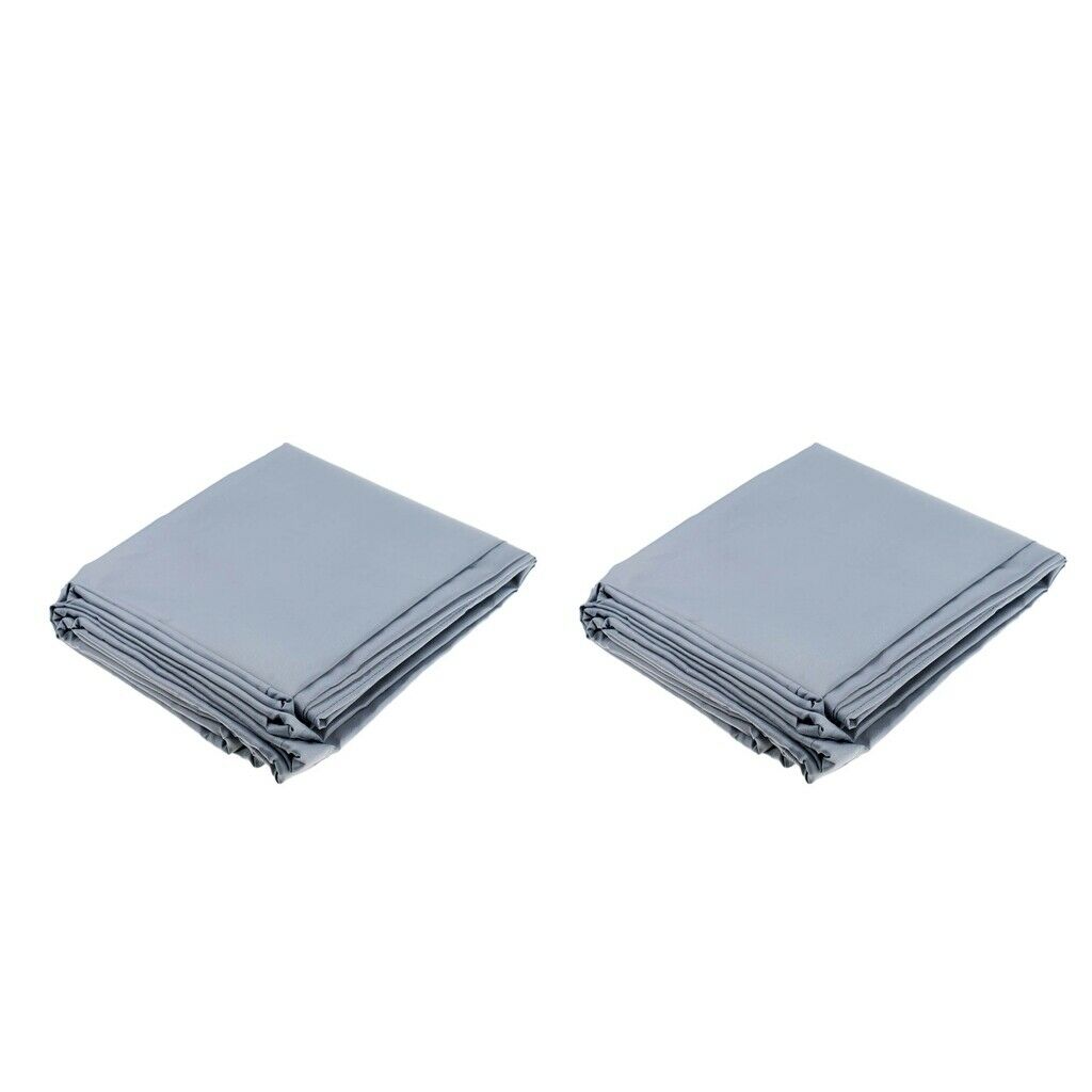 2x Marine Marine Boat Outboard Motor Protective Cover, 55x33x45cm And 80x45x75cm