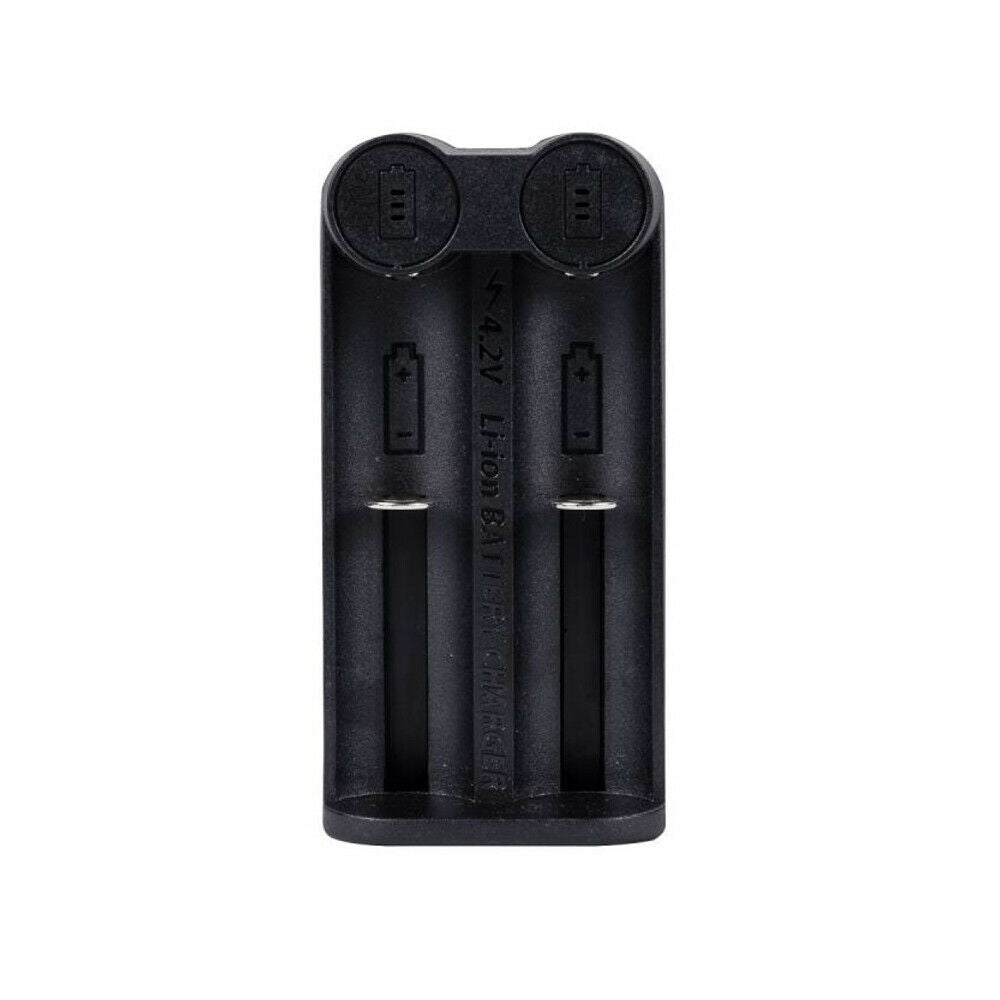 Li-ion Lithium Smart Battery Charger 2 Slot USB 2.0 for 26650 18350 32650 21700