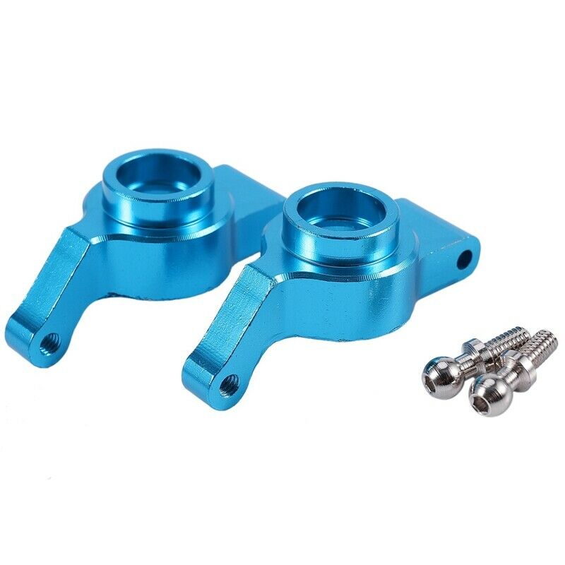 2 Pcs Upgrade Metal Rear Wheel Hub for WLtoys A959-B A969 A979 K929 RC Car,BluH5