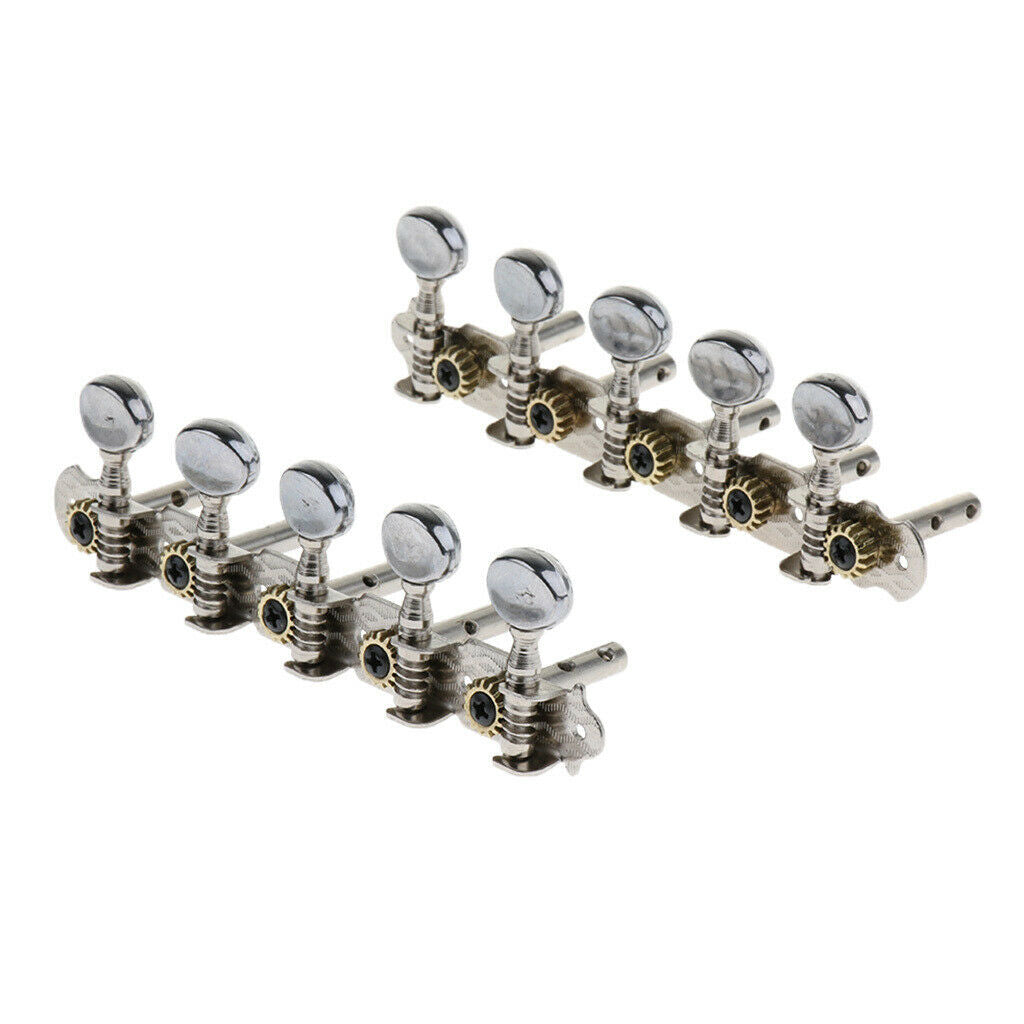 5R5L Guitar Tuning Pegs Tuners Machine Heads for 10 String Electric Guitar