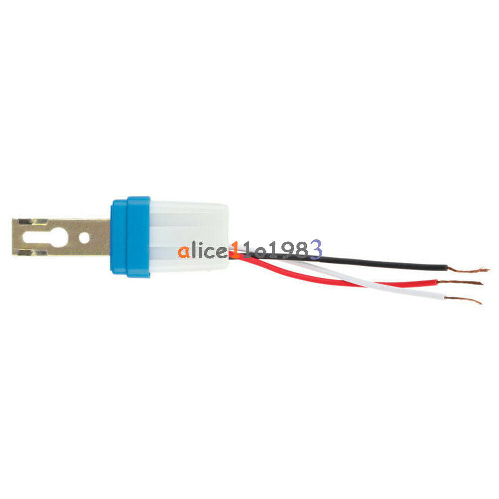 AS-10 Auto On Off Street Light Switch Photo Control Sensor DC AC 12V 10A 50-60Hz
