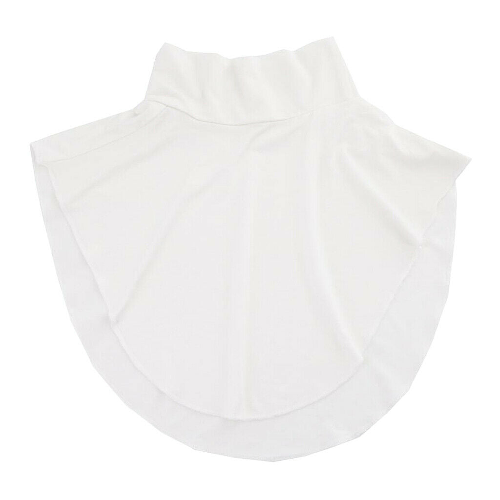 4Pack Womens Modal Faux Turtleneck Dickey Collar Muslin Hijab Neck