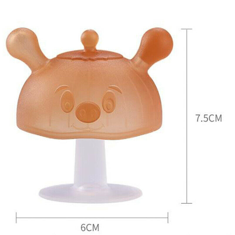Baby Silicone Teethers Newborn Cartoon Small Mushroom Teething T.l8