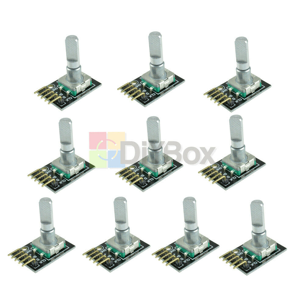 10PC KY-040 Rotary Encoder Module Brick Sensor Development Board For Arduino