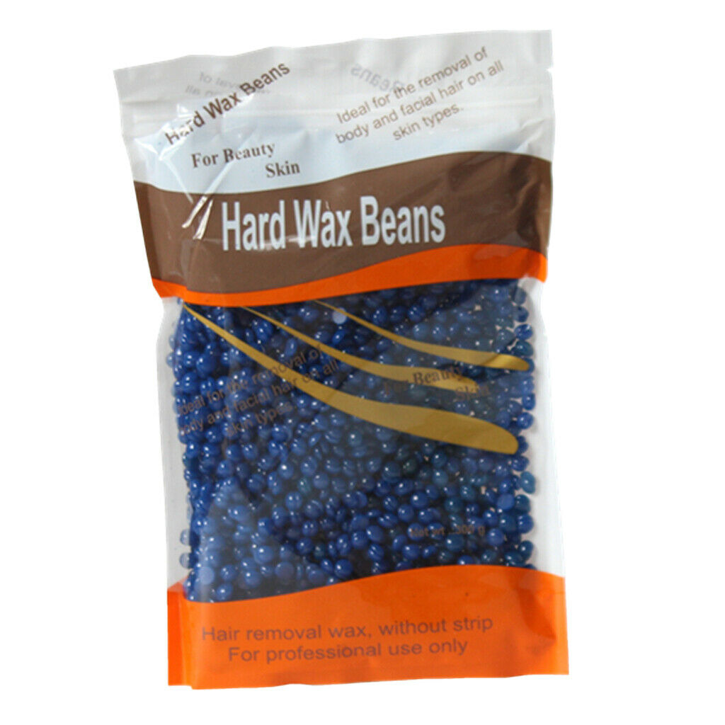 4 Bags Hard Wax Beans Facial Back Bikini Waxing Beads Painless Hair Removal