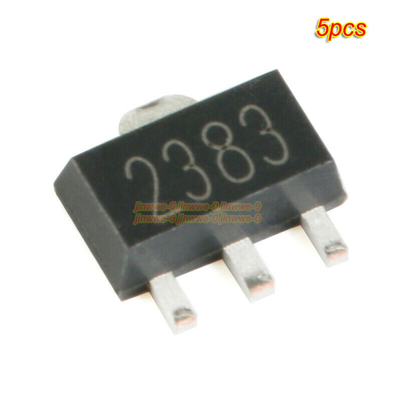 5pcs SMD 2SC2383 silk screen 2383 NPN transistor 160V/1A Triode