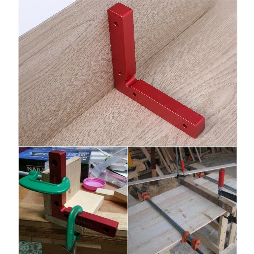 4x 90 Deg Woodworking Right Angle Square Positioning Block Woodworking Tool
