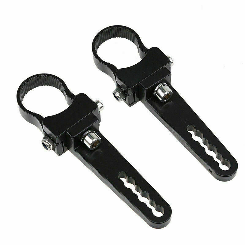 2PC 1.25" O Type Tube Bullbar Mounting Bracket Clamps Fog Off Road LED Light Bar