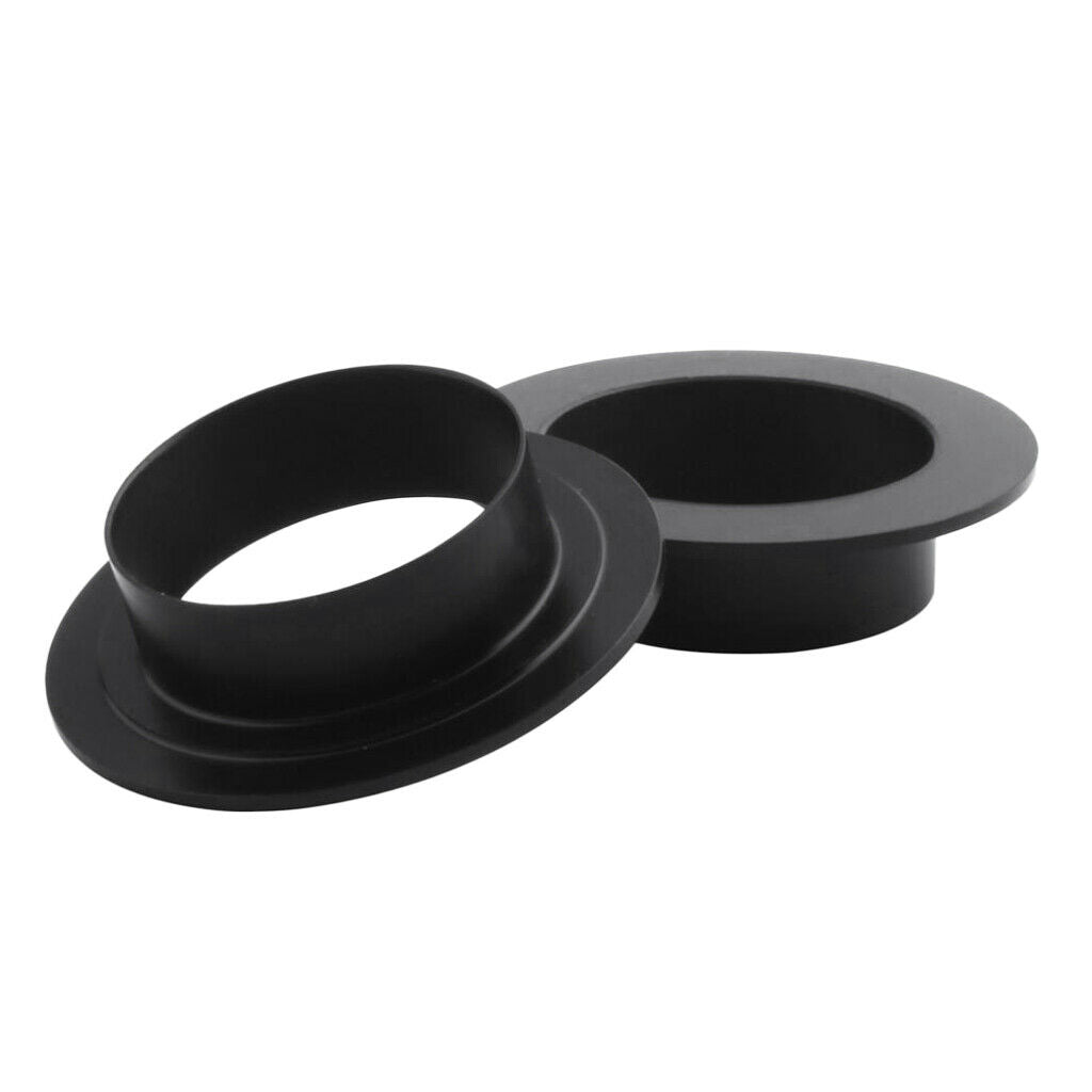 2Pcs Bike Thread Press-in Center Shaft Pressed Bearing Protective Cup Cover