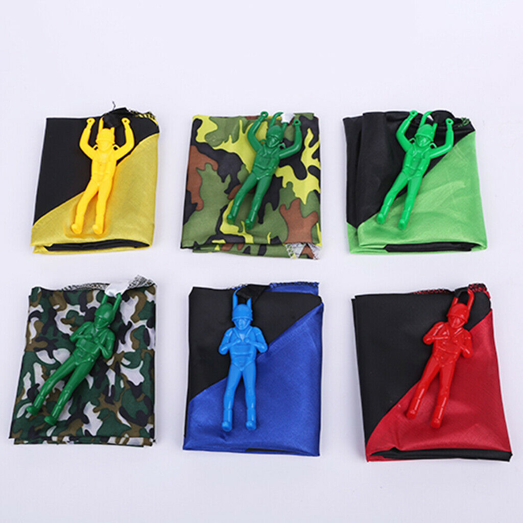 3Pieces Parachute Toys   Free Throwing Hand Throw Soldiers Toss It Up and