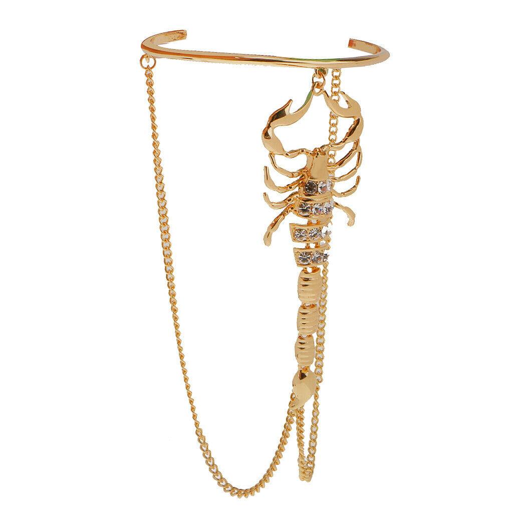 Scorpion Arm Tassels Chain Upper Cuff Armband Armlet Bracelets Band Jewelrys