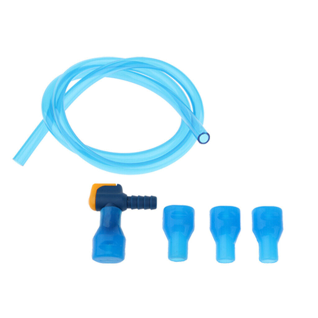 Hydration Pack Drink Tube Hose + Bite Mouthpiece Valve for Water Reservoir