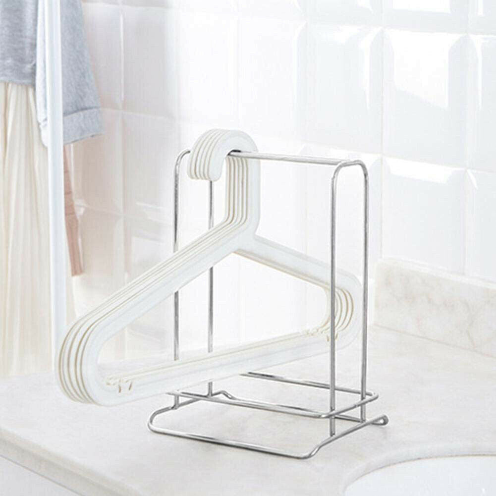 Hanger Storage Rack Stainless Steel Drying Hanger Organizer for Laundry Rooms