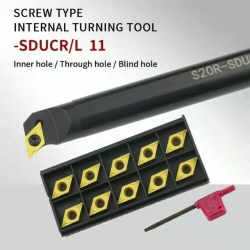 95° S20R-SDUCR11 Lathe Internal Turning Tool Holder +DCMT11T304 DCMT32.51 insert