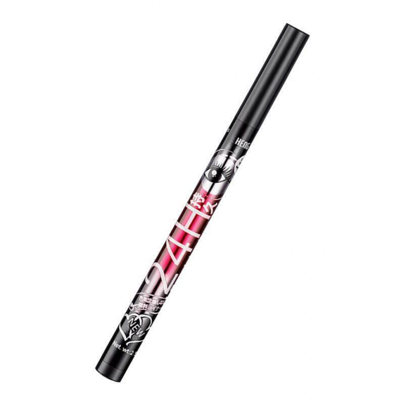 Felt Tip Black Liquid Eyeliner Long Lasting Non Smudge Cat Eyes Definer Pen