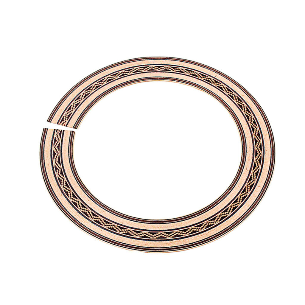 90mm Classical Guitar Wood Inlaid Soundhole Acoustic Guitar Rosette