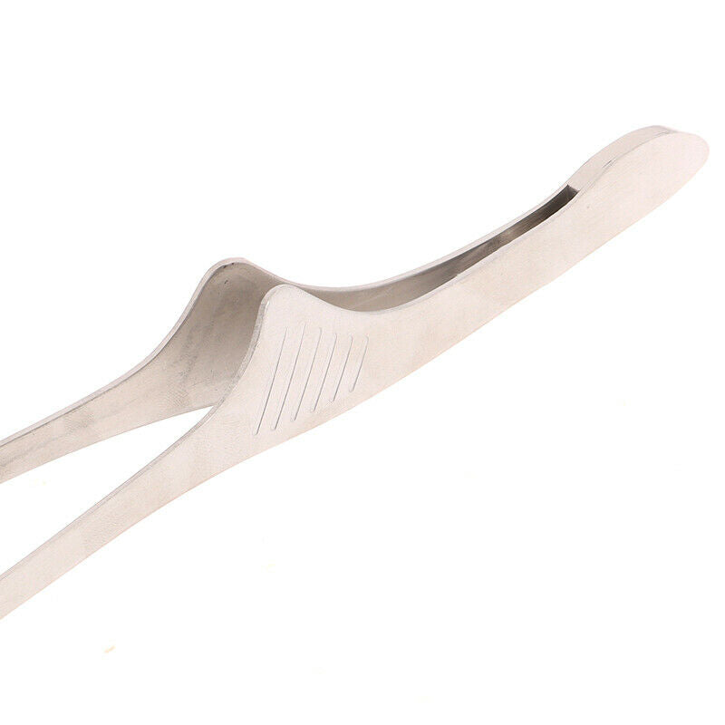 Salad Stainless Steel Heat Resistant Food Clip BBQ Tongs Grilling Tweezer XG TH