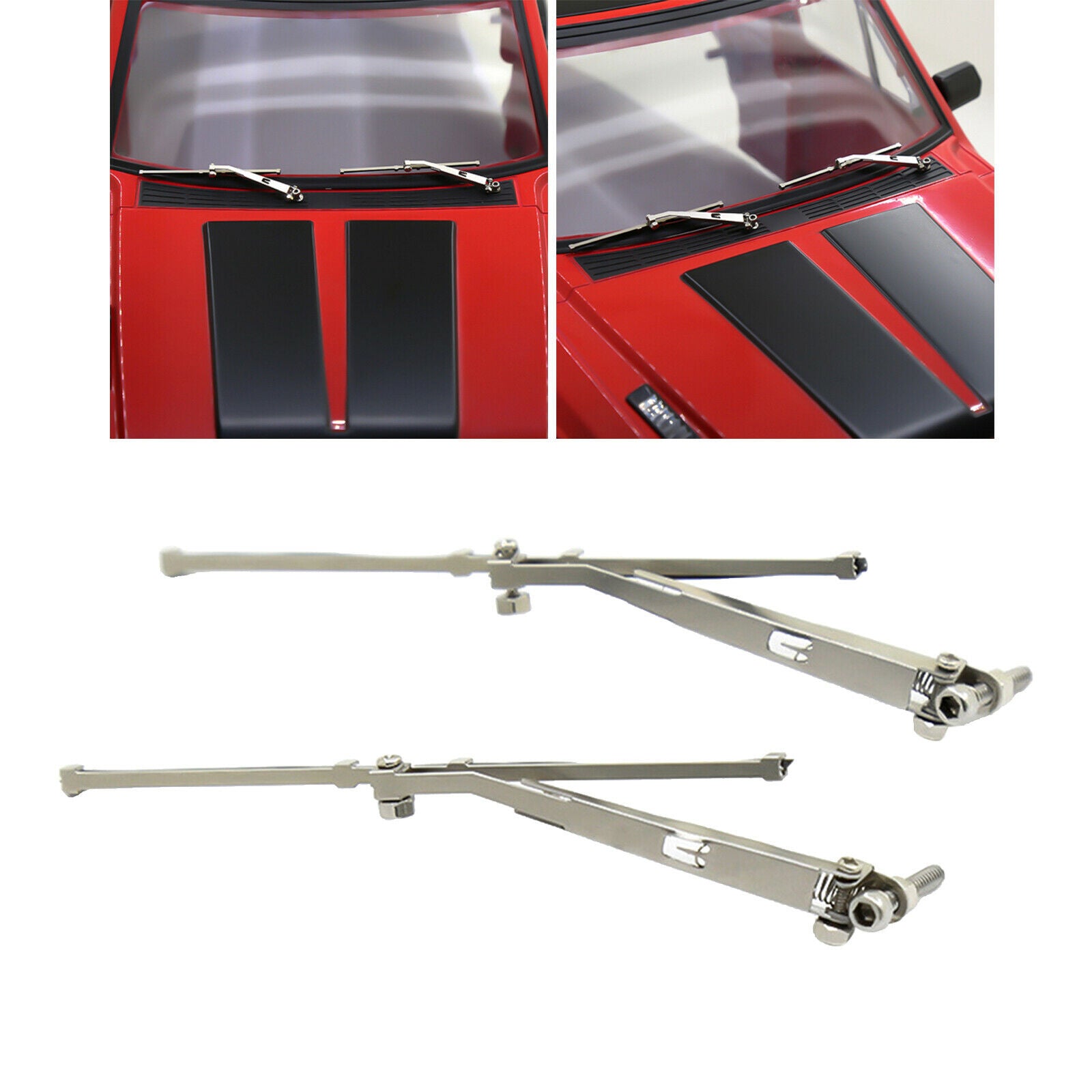 RC Simulation Windscreen Wiper Decor for TRX4 TRX6 90046 1:10 RC Crawler Car