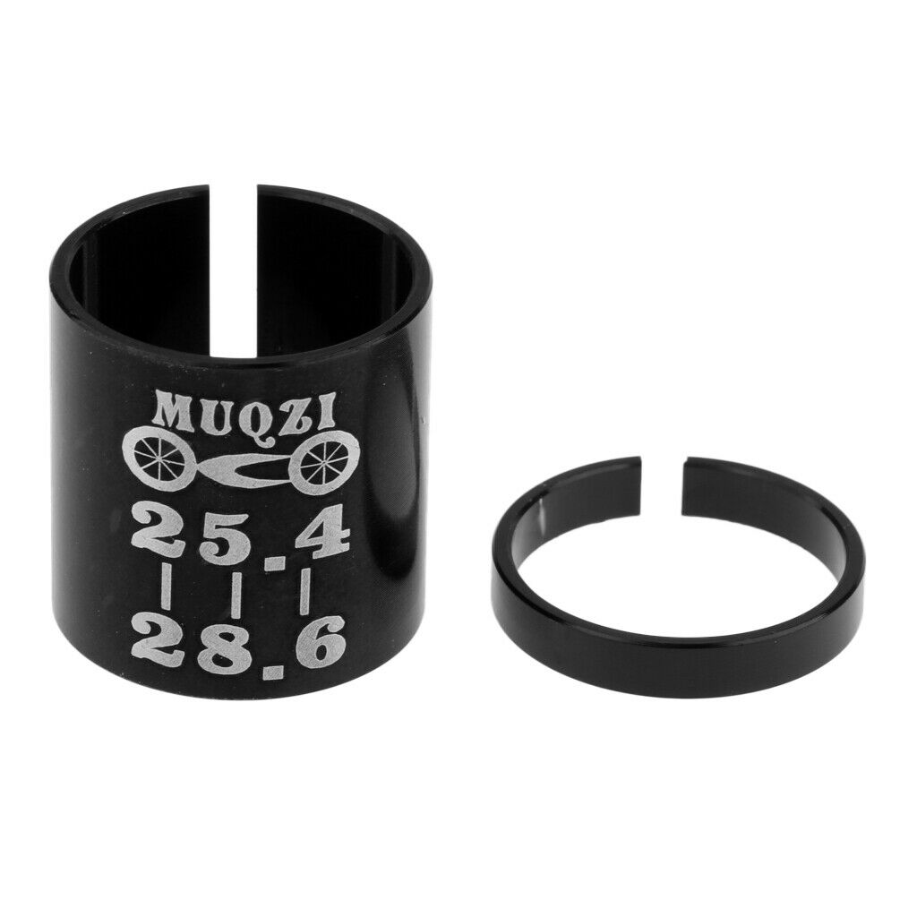 Aluminum Bicycle Cycle Bike Saddle Seatpost Shim Adapter 25.4mm to 28.6mm