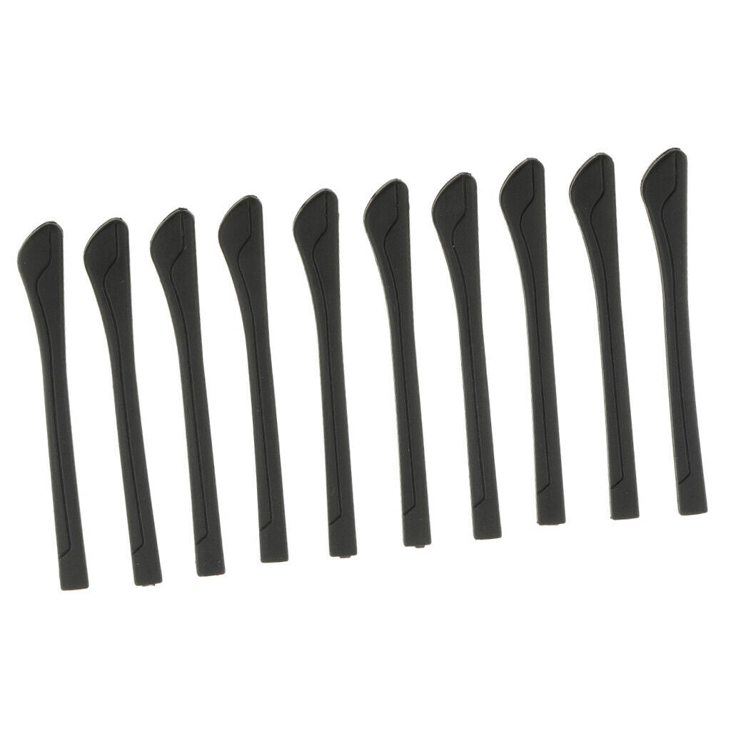 50 Pieces Eyeglasses, Temple End Tips, Ear Sock Tubes, PVC Replacement Sleeve