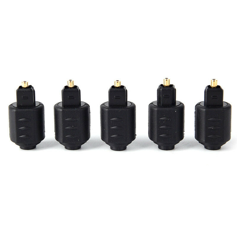 Mini Optical Audio Adapter 3.5mm Female Jack Plugs To Digital Toslink Mal.CM XC