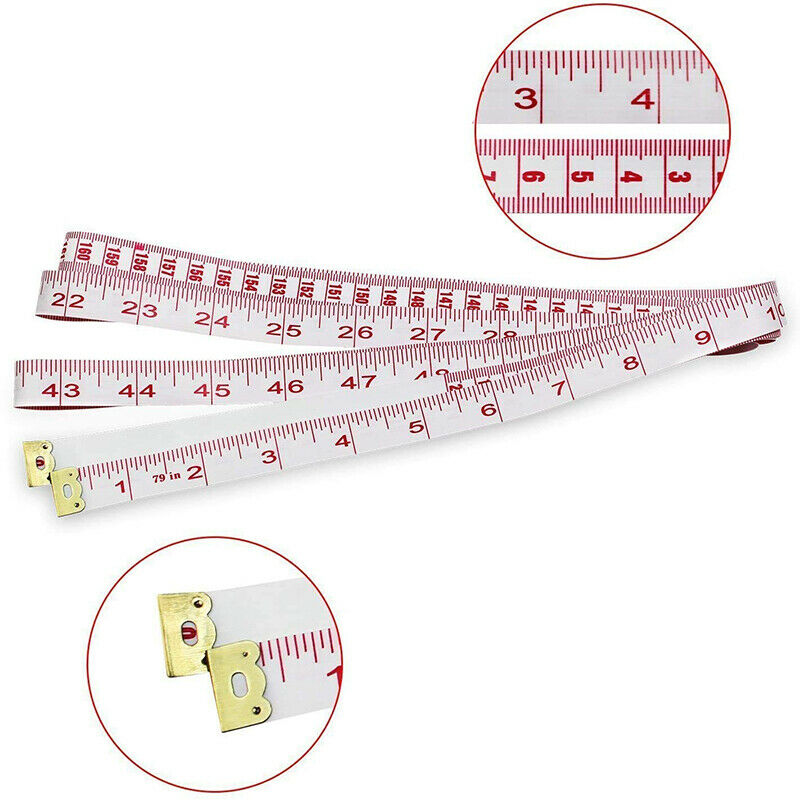 Tape Measure Tailor Sewing Tape Measure 2M Clothing Body Bust Measure Tailor HN
