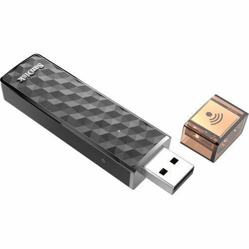 SanDisk Media 128GB Wireless Connect Stick Wifi Flash Drive SDWS4-128G USB 2.0