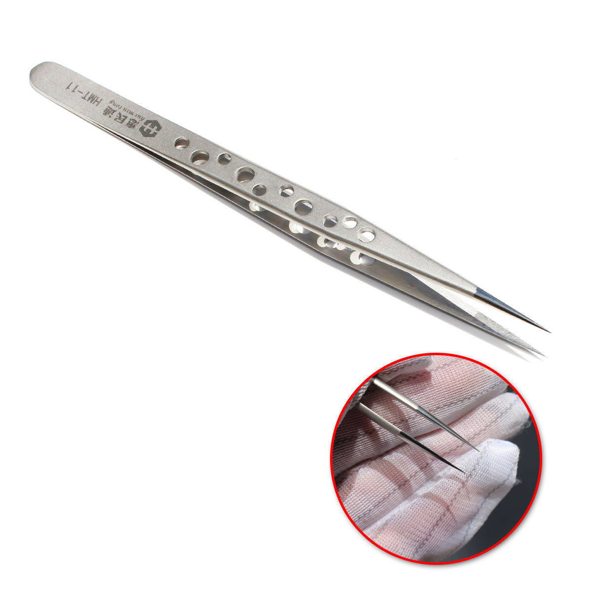 Esd Anti-Static Tweezers for Stainless Steel Precision Electronic Repair Tools
