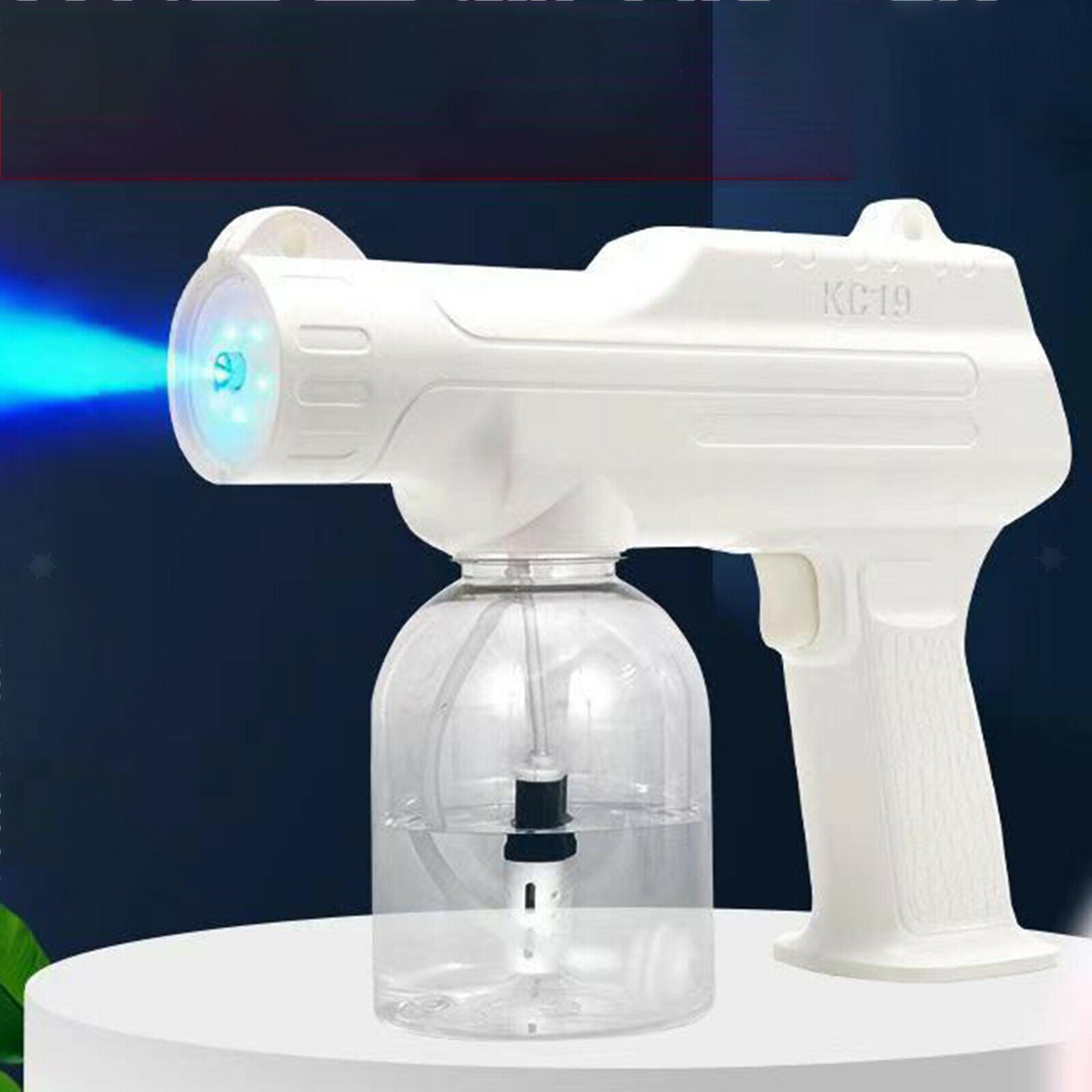 Cordless Nano Sprayer Sanitizer Handheld Disinfection Fogger Machine White