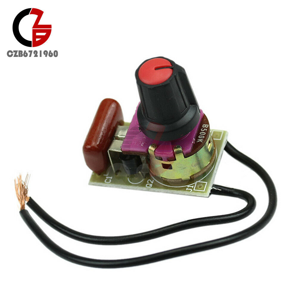 2PCS 100W Dimmer Module Motor Speed Regulation Control Switch Kits for Arduino