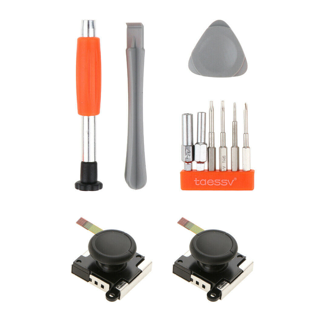 2x L/R Joystick Analog Rocker Stick for Nintendo Switch Joy-con +Screwdriver