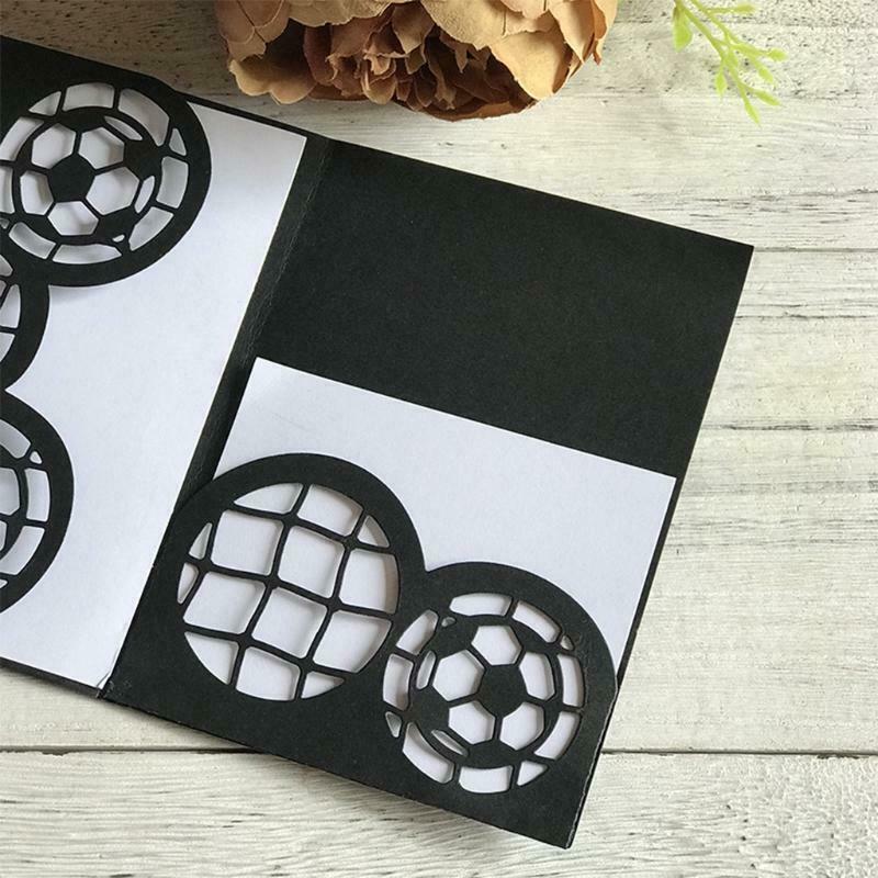 Football Birthday Wedding Card Carbon Steel Cutting Dies DIY Scrapbooking Photo