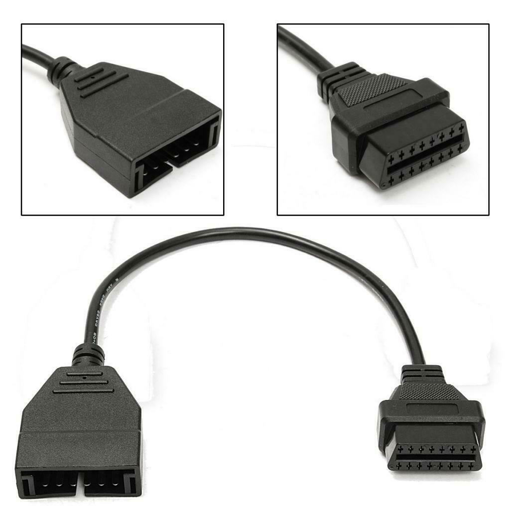 1x 12 Pins OBD1 Male To 16 Pin  Adapter For GM Car