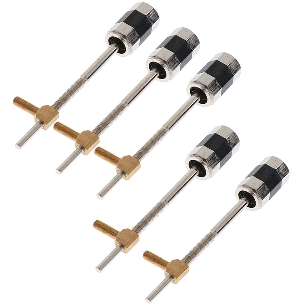Exquisite 5Pcs/Pack Cello Replacement Bow Frog Screws DIY for Cellist Students