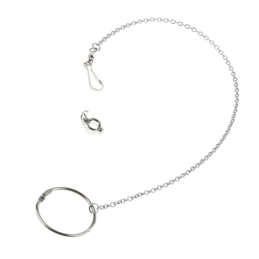3x Stainless Steel Parrot Eight Bird Anklet Foot Chain