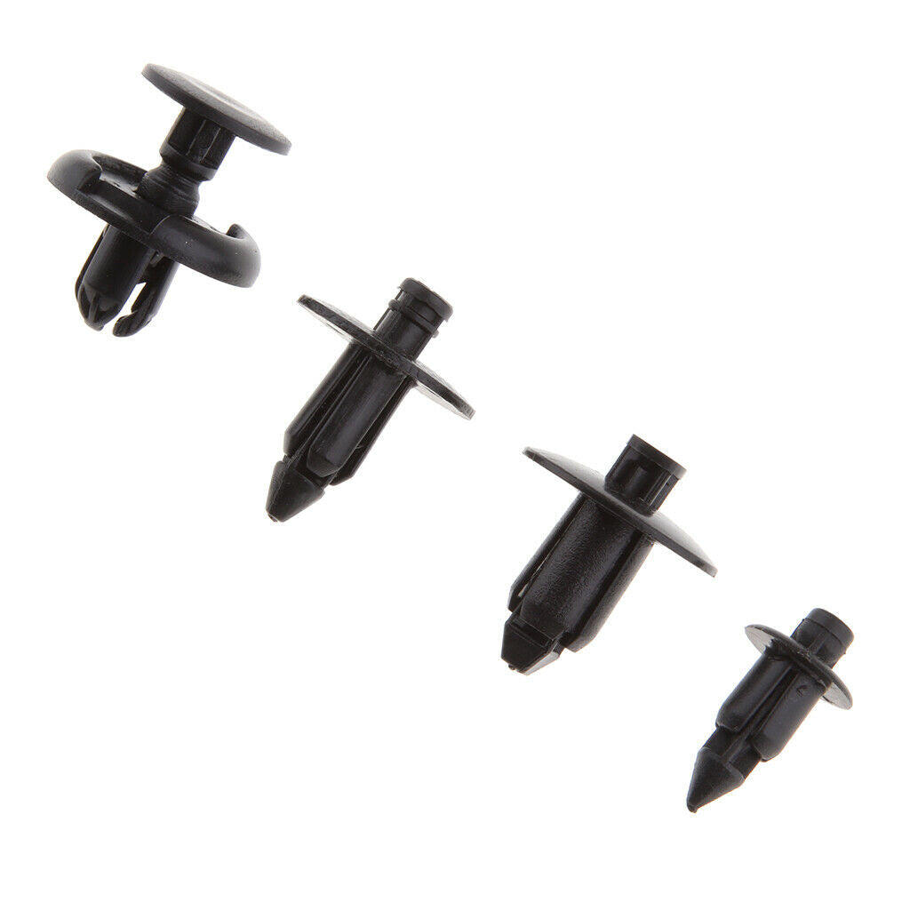80 Piece Nylon Trim Panel Bumper Shield Retainer Fastener Rivet For M7/ M8